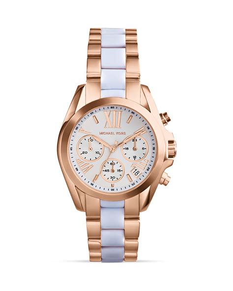 michael kors white and rose gold watch uk|rose gold mk watch men.